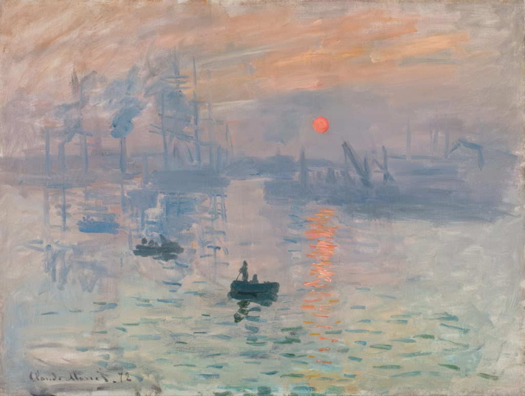 Impression, Sunrise Claude Monet